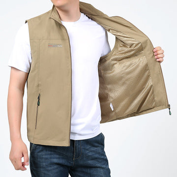 Marvin - Bequeme Herrenweste mit Taschen
