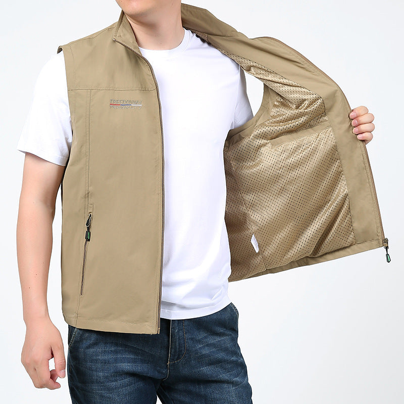 Marvin - Bequeme Herrenweste mit Taschen