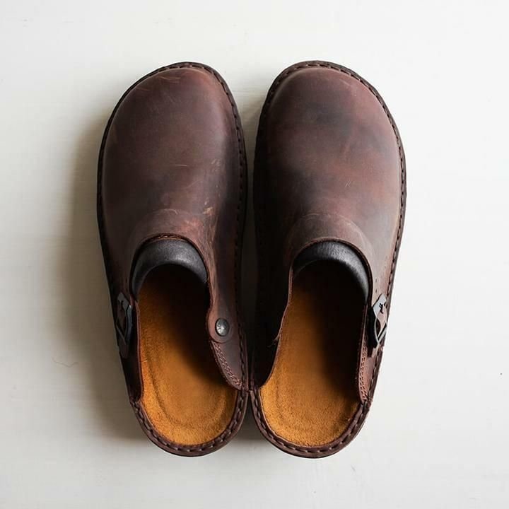 Yani - Braune Lederschuhe für Herren