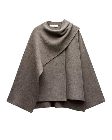 Levke - Damen Viral Cape-Mantel