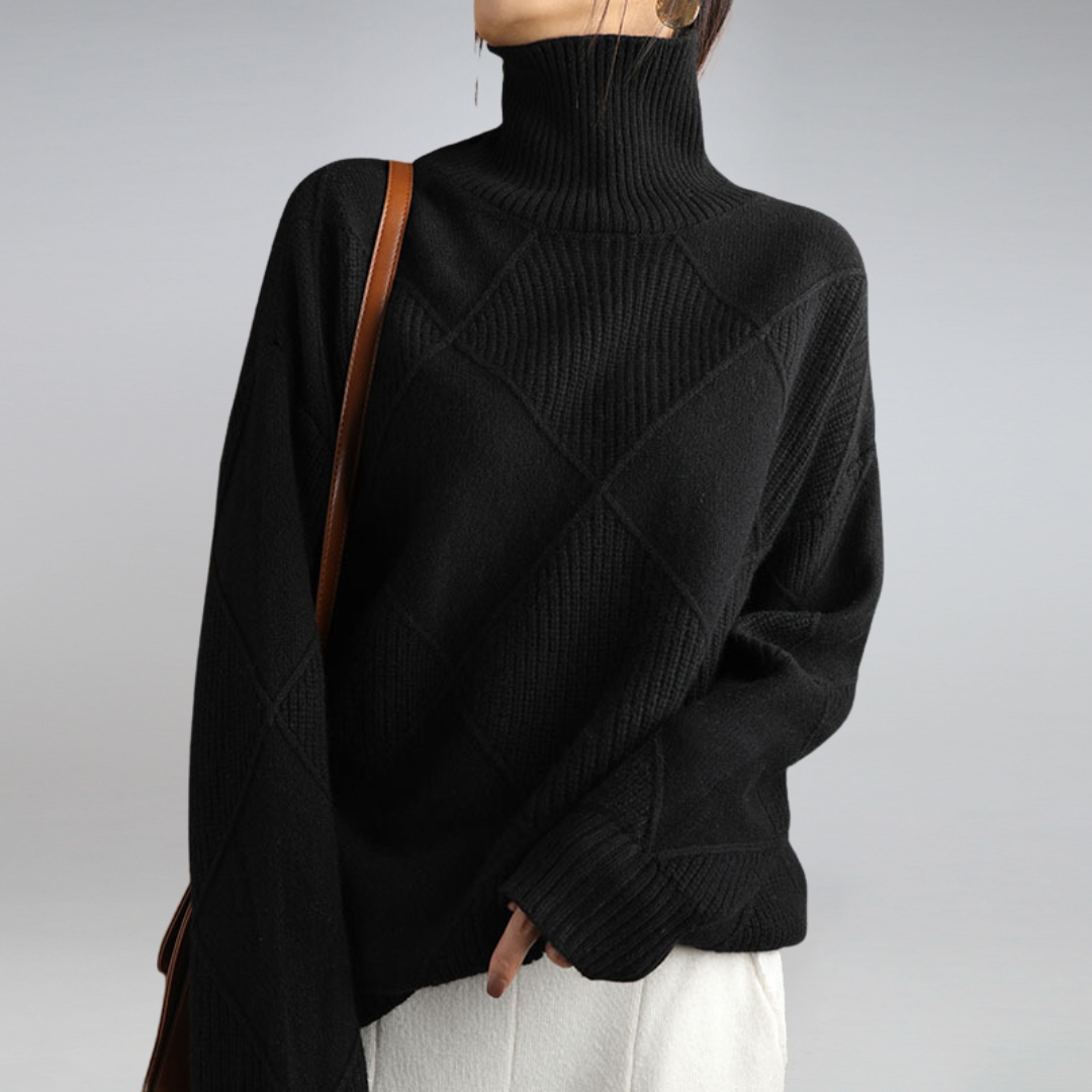 Camille – Damen-Rollkragenpullover