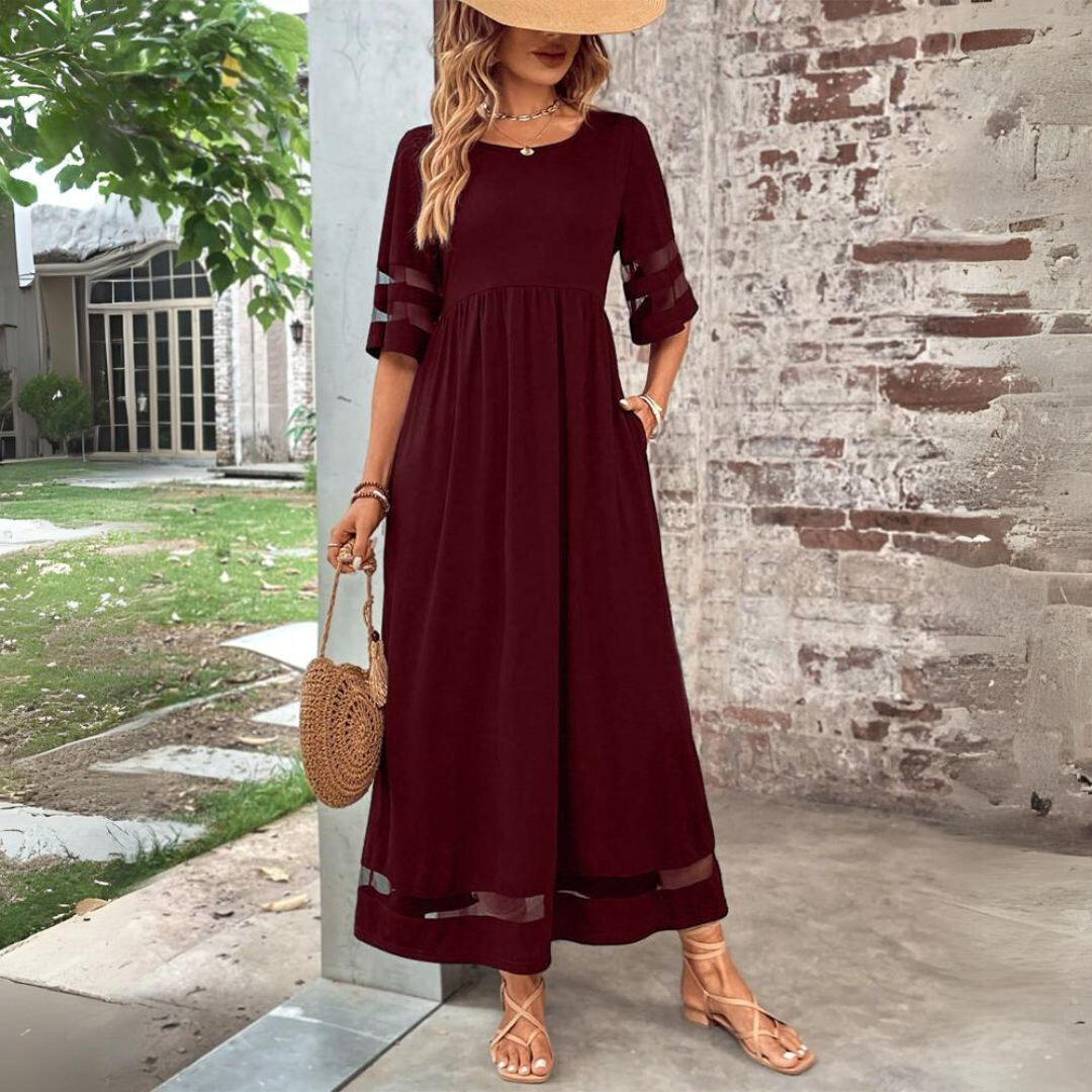 Amandine – Stilvolles Kleid mit Figur umspielendem Effekt