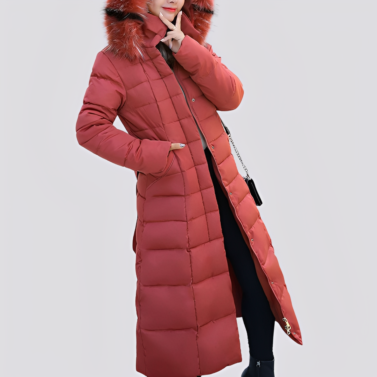 Beatrice - Elegante, warm gefütterte Damen-Parka-Jacke