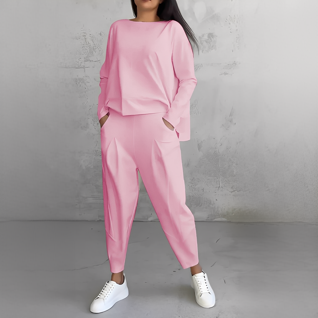 Lilian - Modisches Damen-Set aus Hemd und Hose
