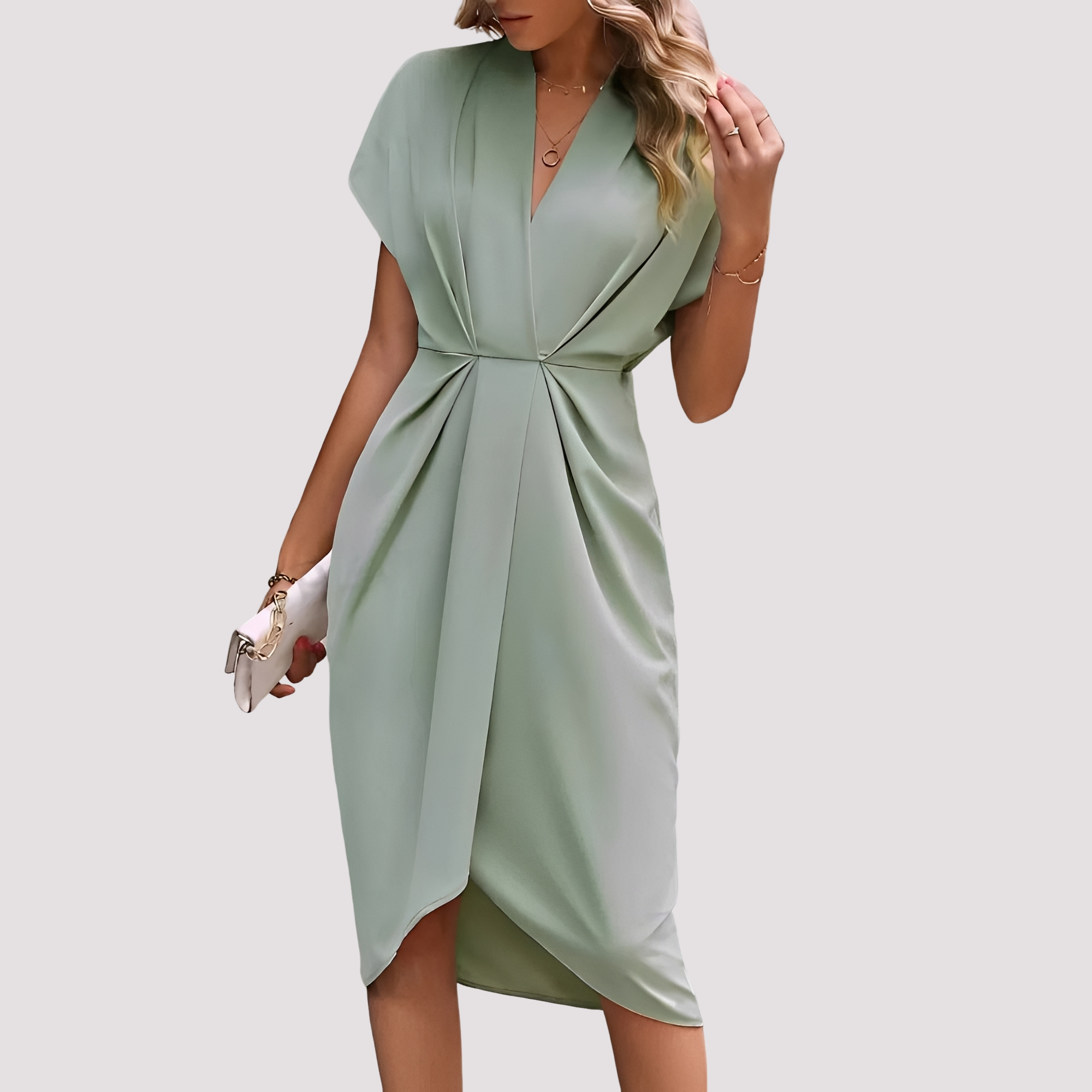Gwen - Schickes Midikleid mit Schlitz