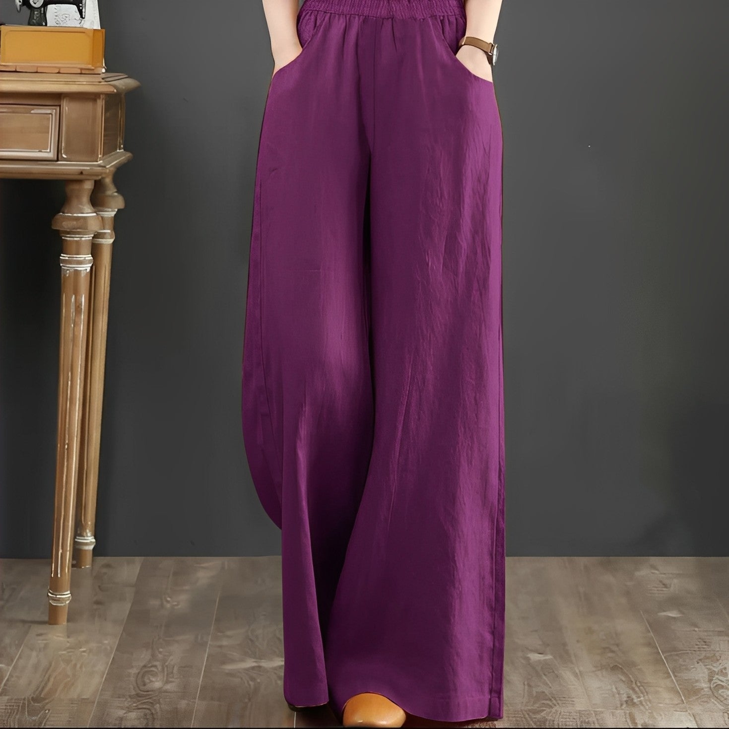 Dorothy - Bequeme Hose mit weitem Bein für Frauen
