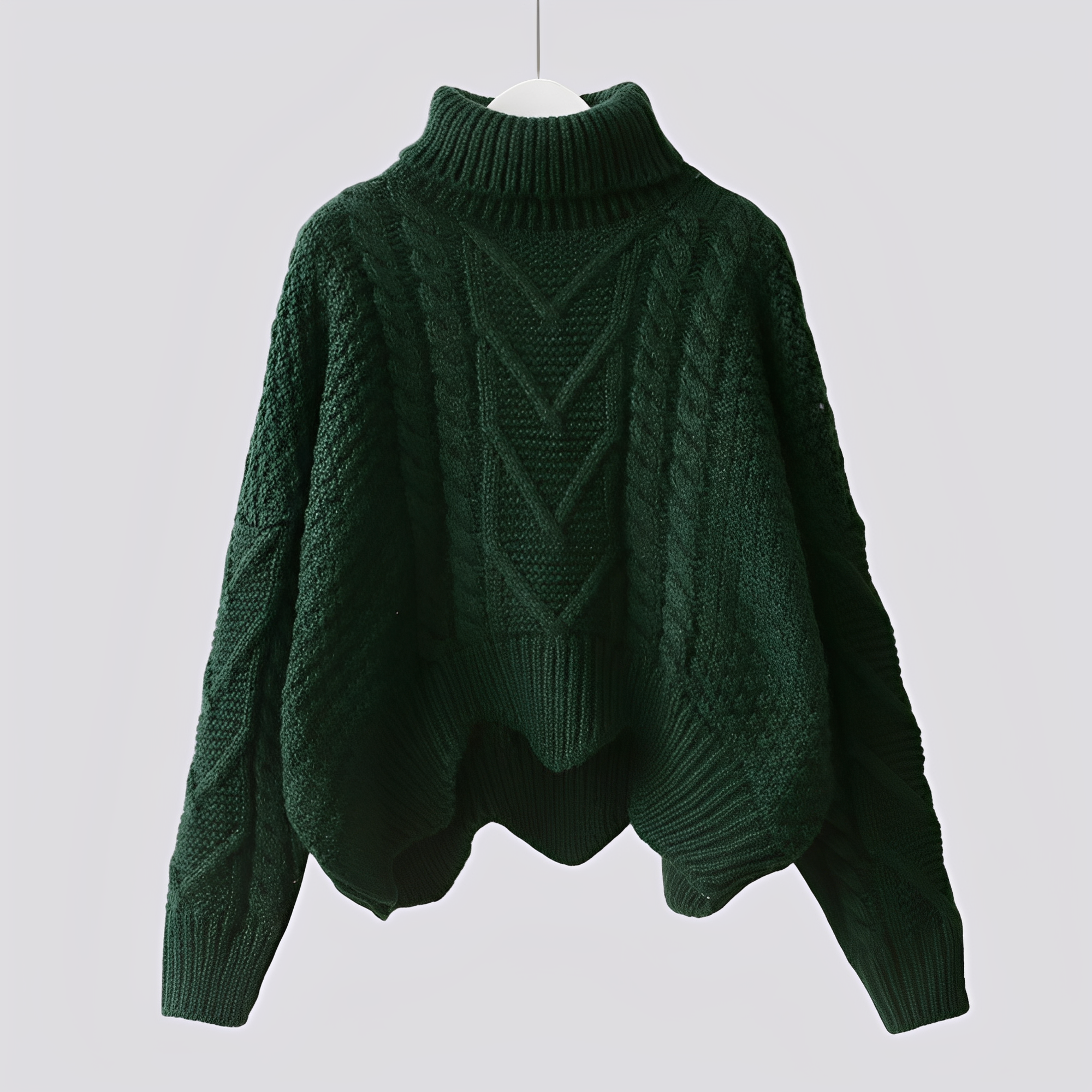 Claudia - Stilvoller Damen-Rollkragenpullover