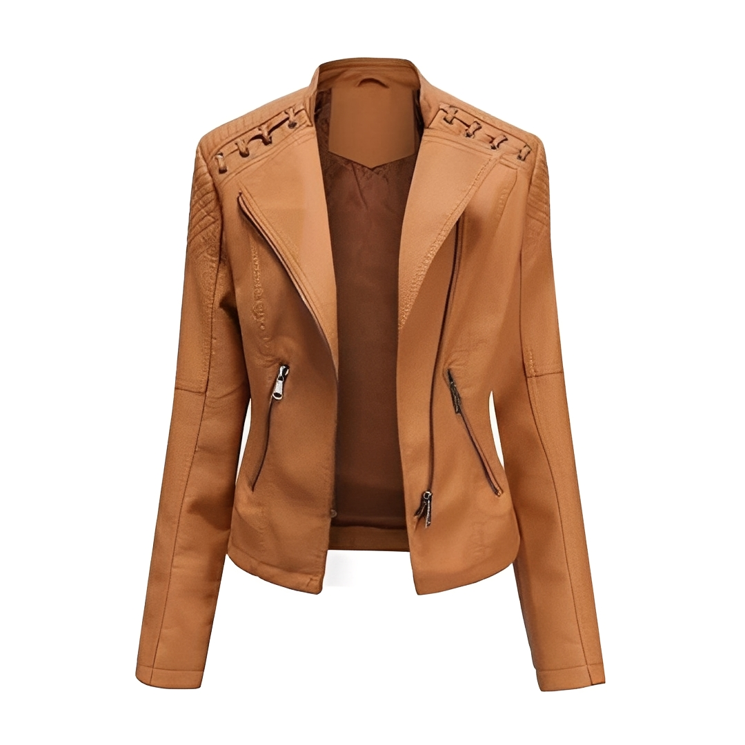Kortney - Stilvolle Lederjacke für Damen