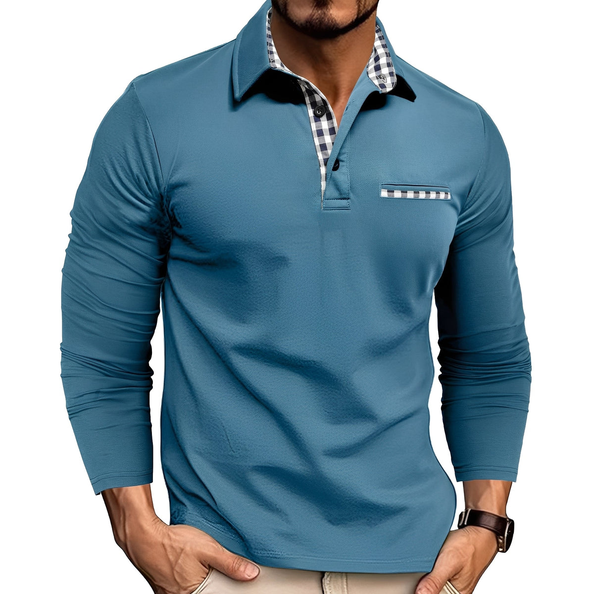 Charel - Langlebiges Langarmshirt