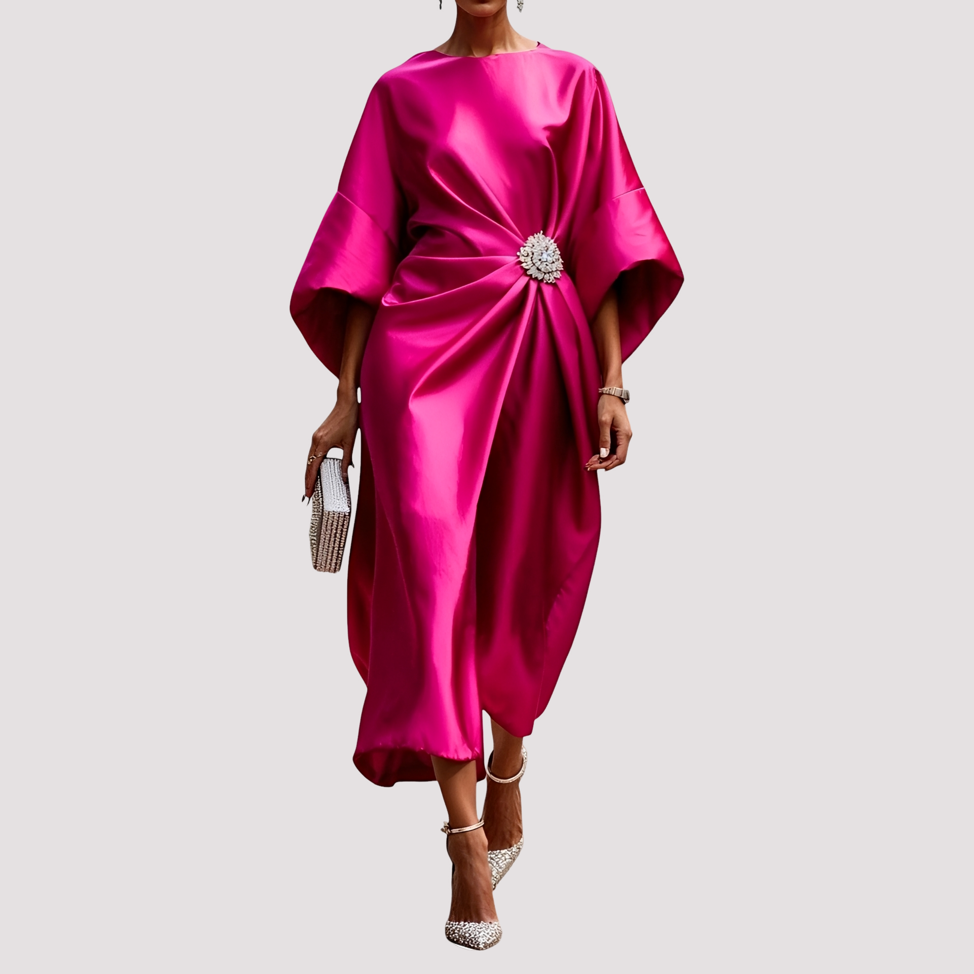 Kay - Schickes Wickel-Midikleid