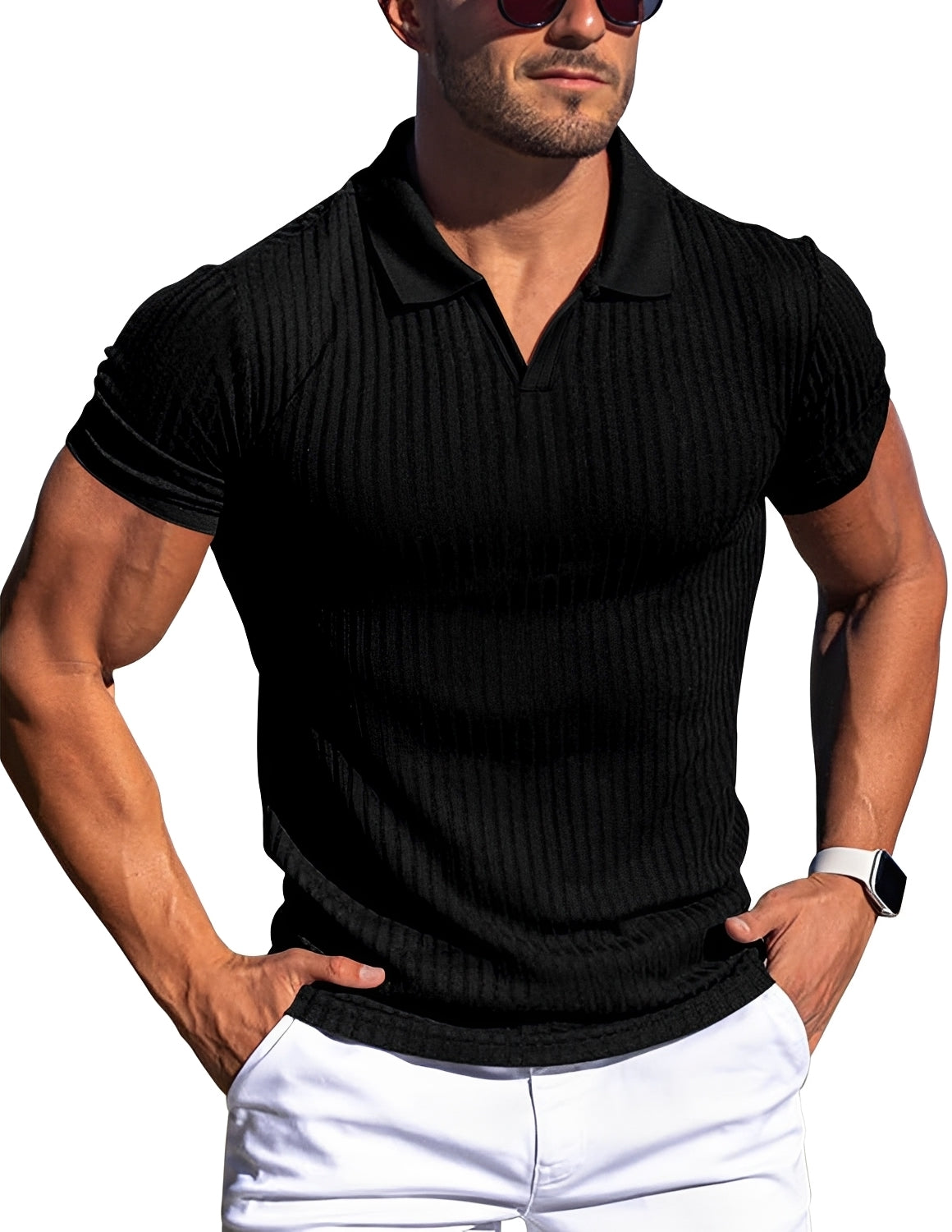 Zack - Angenehmes Slim-Fit-Poloshirt für Herren