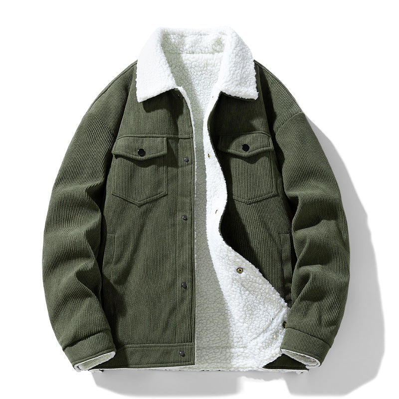 Bernard - Moderne Ordnance-Jacke mit Fleece für Herren