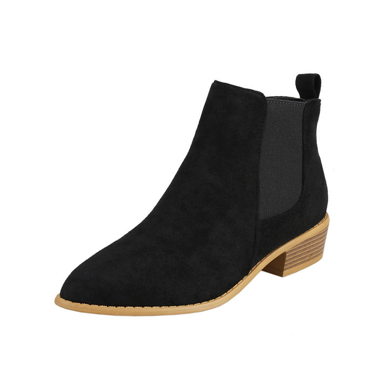 Karen - Stilvolle Damen-Chelsea-Boots mit spitzer Spitze