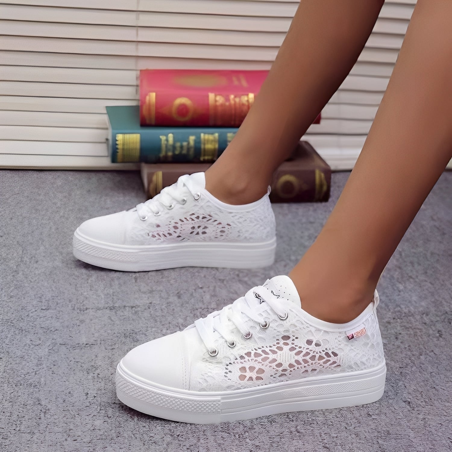 Jesse - Legere Schnürsneaker mit Plateausohle für Damen
