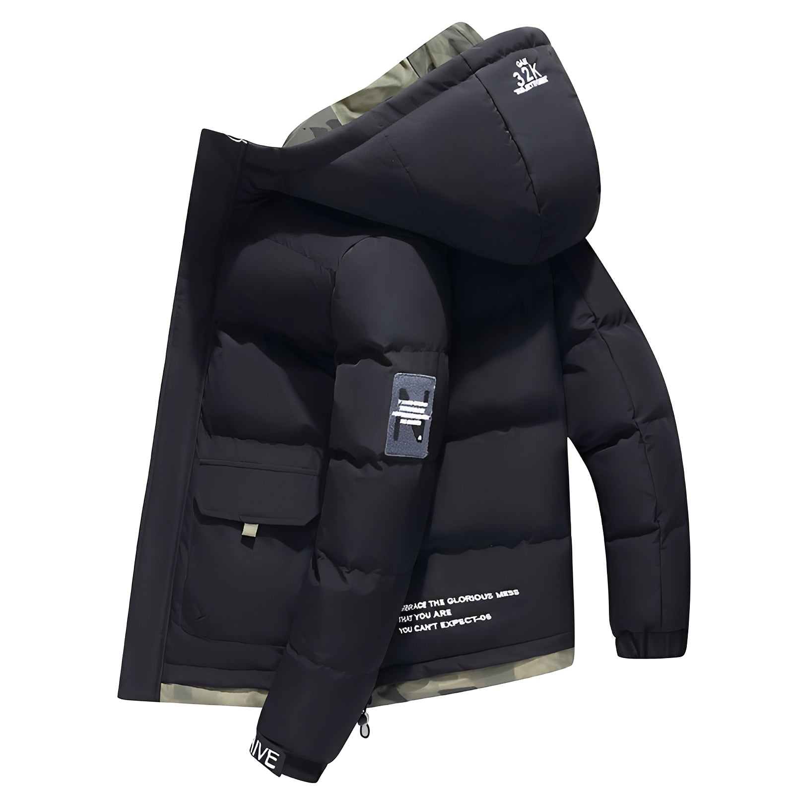 Austin - Moderne und warme Herren-Kapuzenjacke