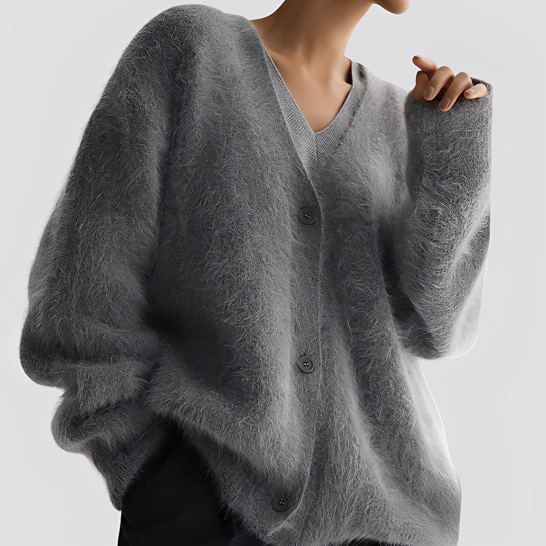 Lavena – Bequemer weiter Damenpullover