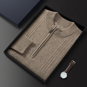 Ralph – Eleganter Herrenpullover mit Rippstruktur