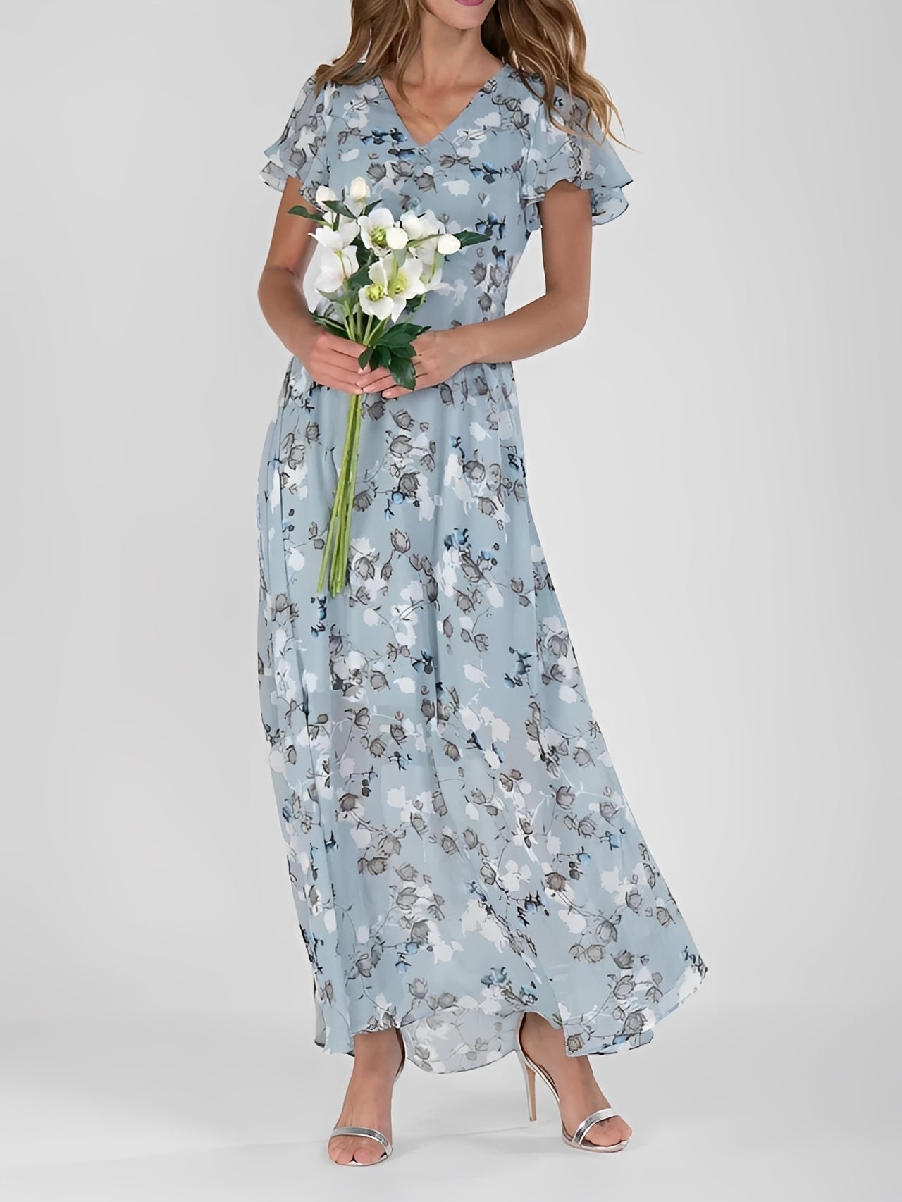 Eliza - Komfortables Damenkleid mit Blumenmuster