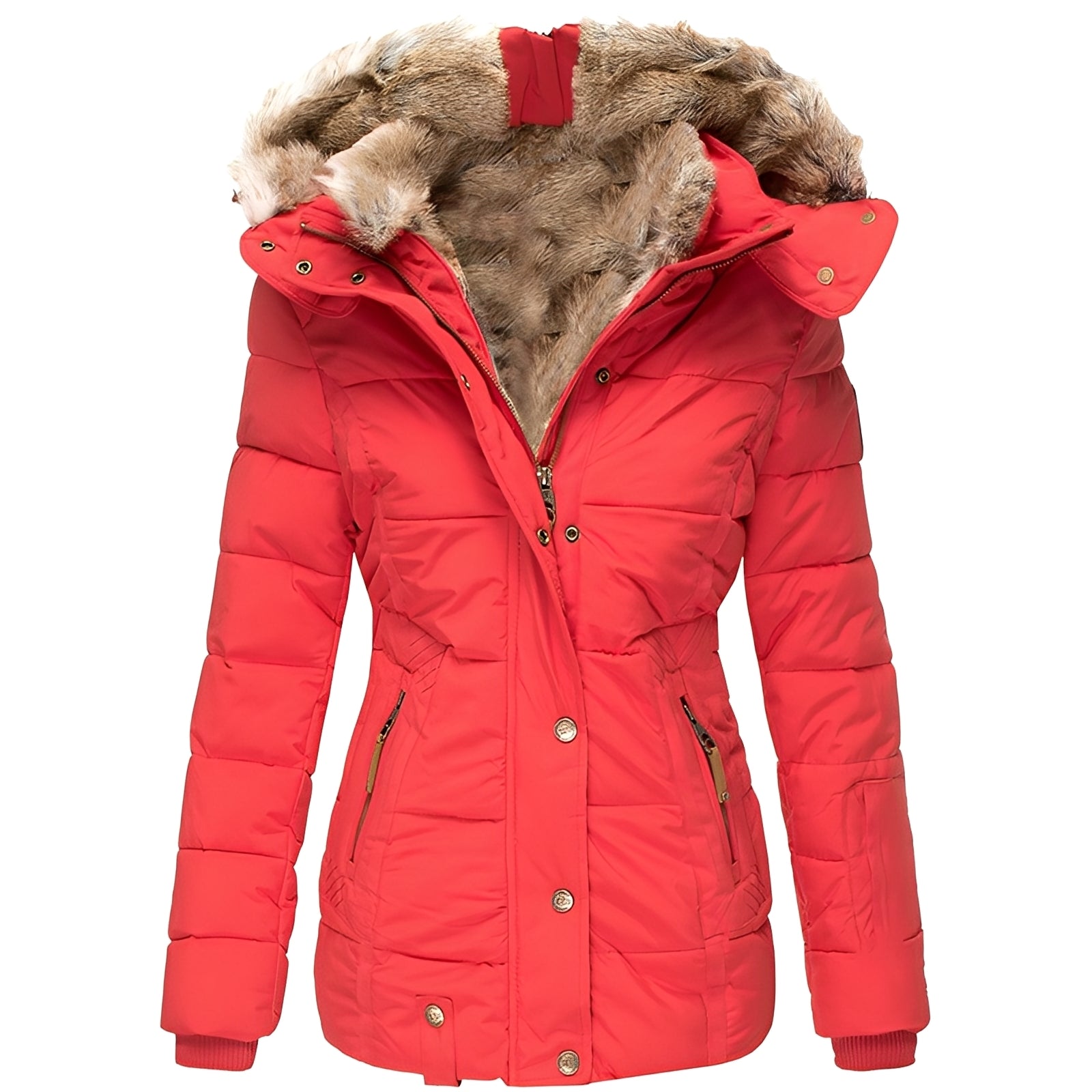 Romilly - Stilvolle und warme Damenjacke mit Kapuze