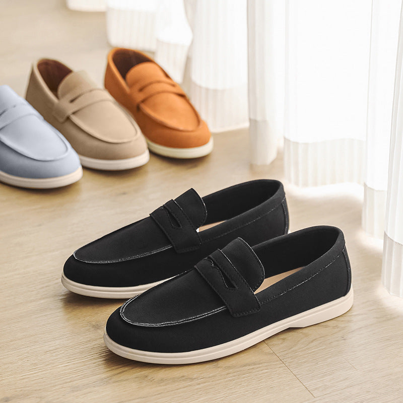 Jonathan - Elegante, lässige Herren-Wildleder-Slipper