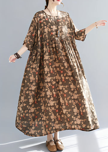 Mariam - Elegantes und lockeres Kleid mit weitem Saum für Frauen