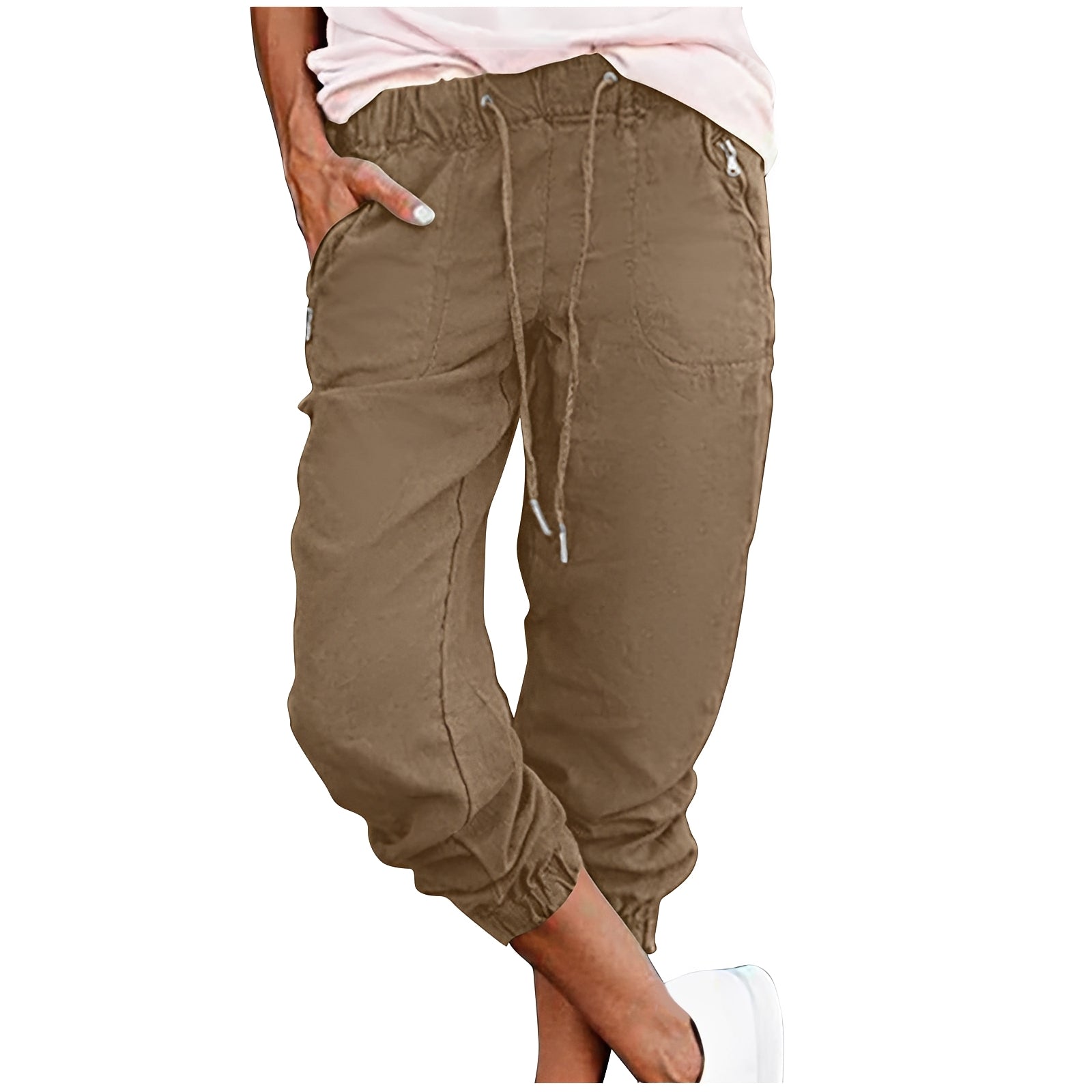 Nina - Bequeme elastische Cargohose für Damen