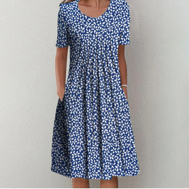 Erin - Stilvolles Kleid mit zartem Blumenmuster