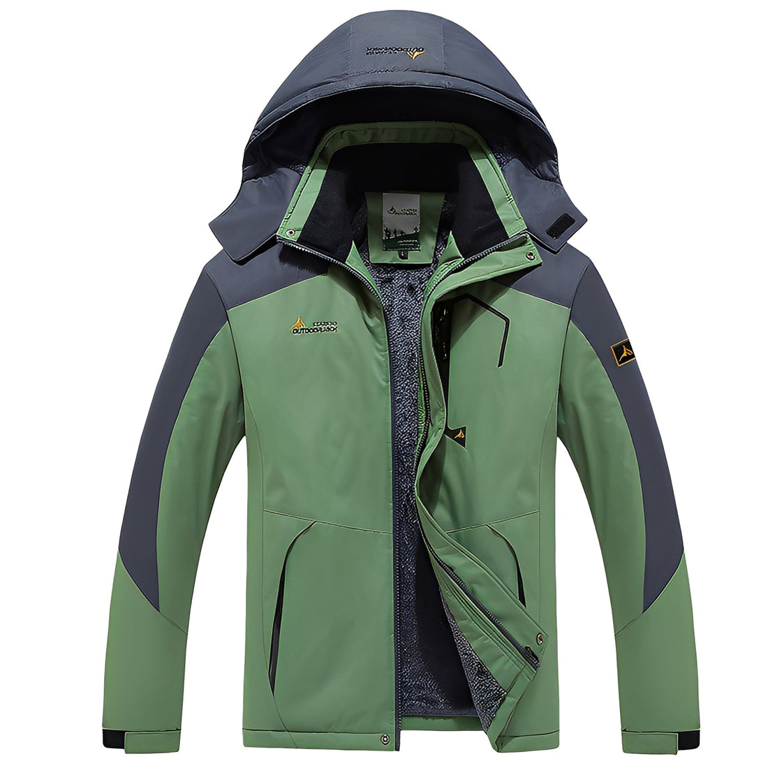 Heather - Trendige, warme Winterjacke für Damen mit Fleece-Imitat