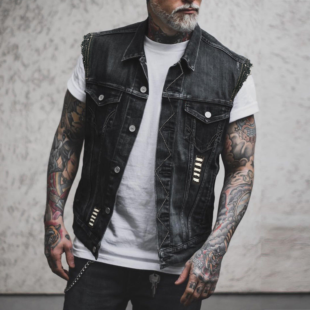 Charley - Stilvolle Herren-Jeansweste