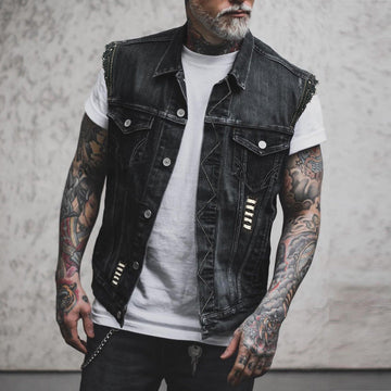Charley - Stilvolle Herren-Jeansweste