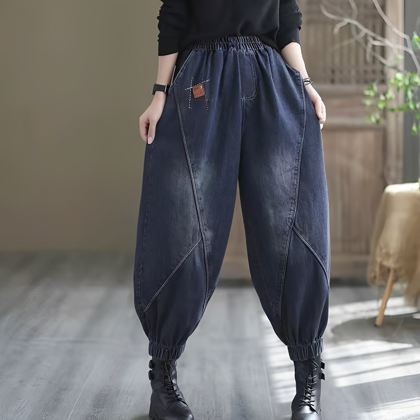 Maisy - Bequeme Retro-Jeans für Damen