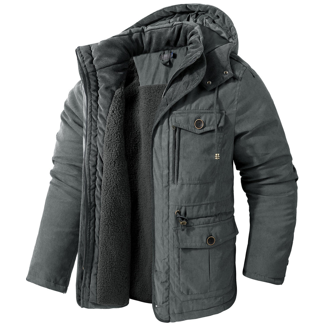 Kash - Modische Herren-Thermojacke mit Fleece-Futter