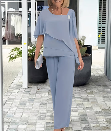 Leah - Elegantes und weites Zweiteiler-Set für Damen