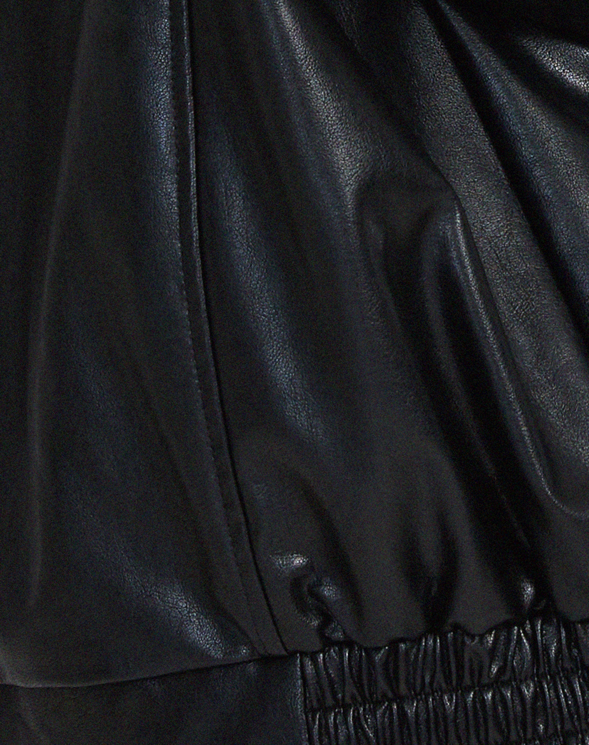 Sophia - Bequeme Oversize-Lederjacke