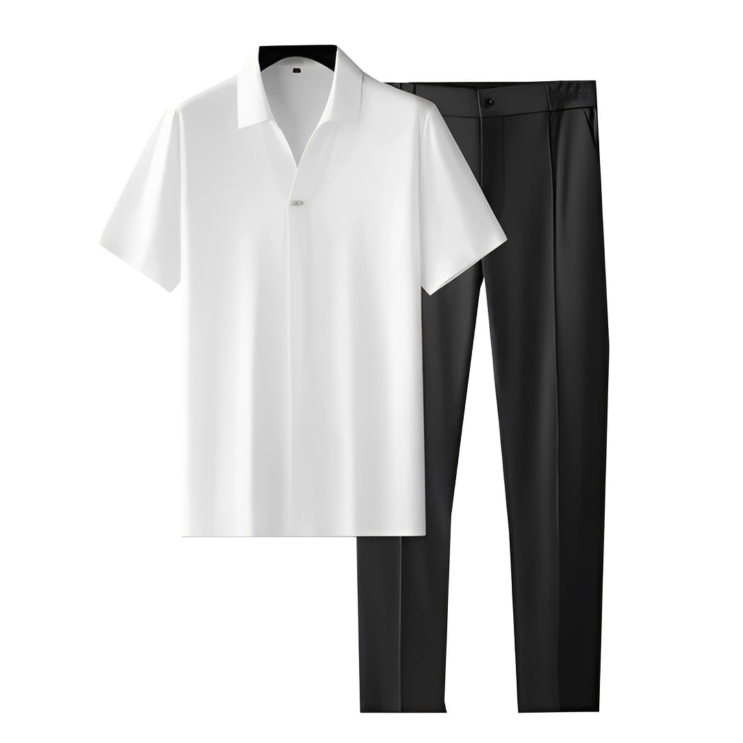 Luis - Set aus Hemd und Hose für Herren im Sommer