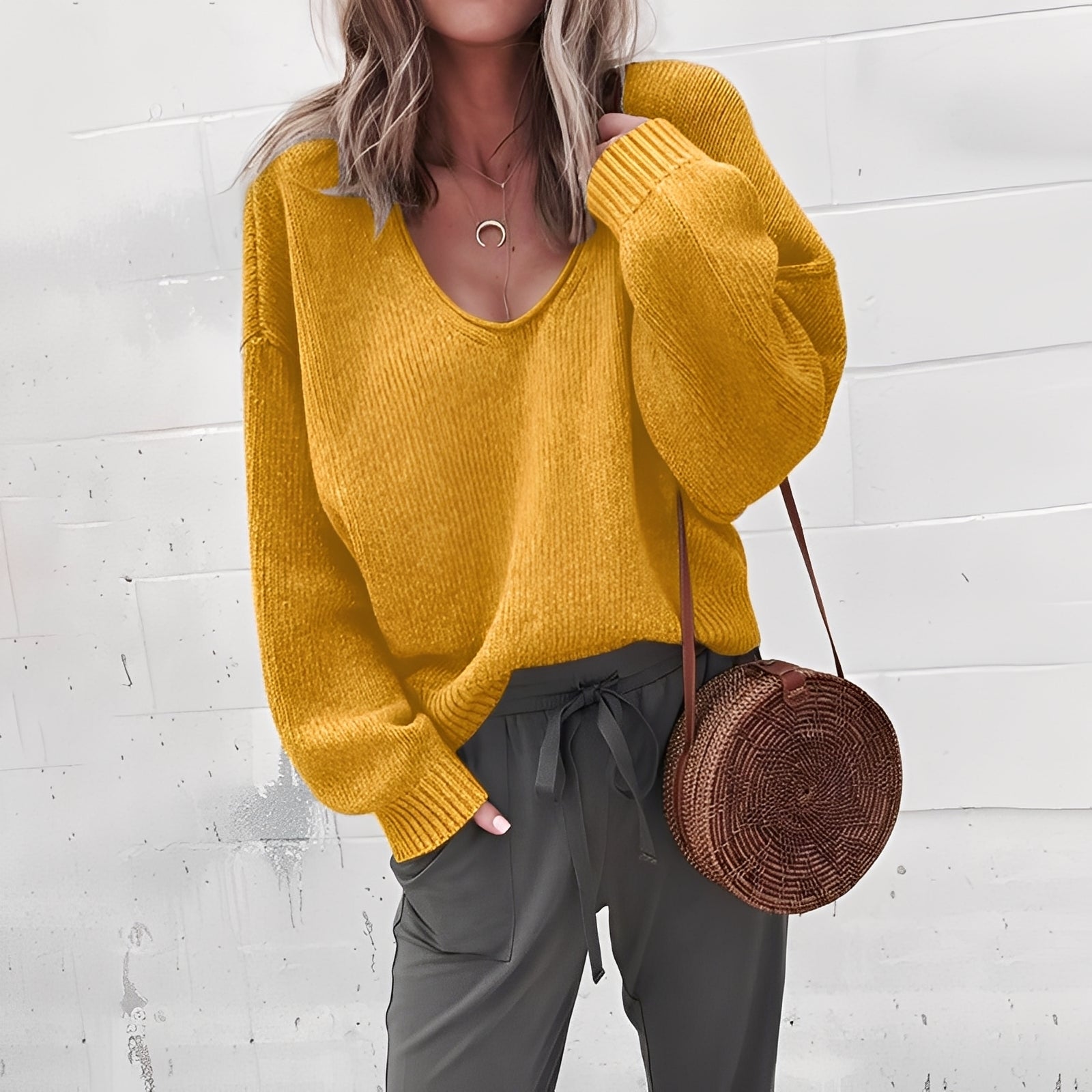 Ariella - Bequemer und legerer Damenpullover