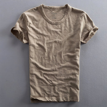 Samuel - Klassisches gewaschenes Herren-T-Shirt