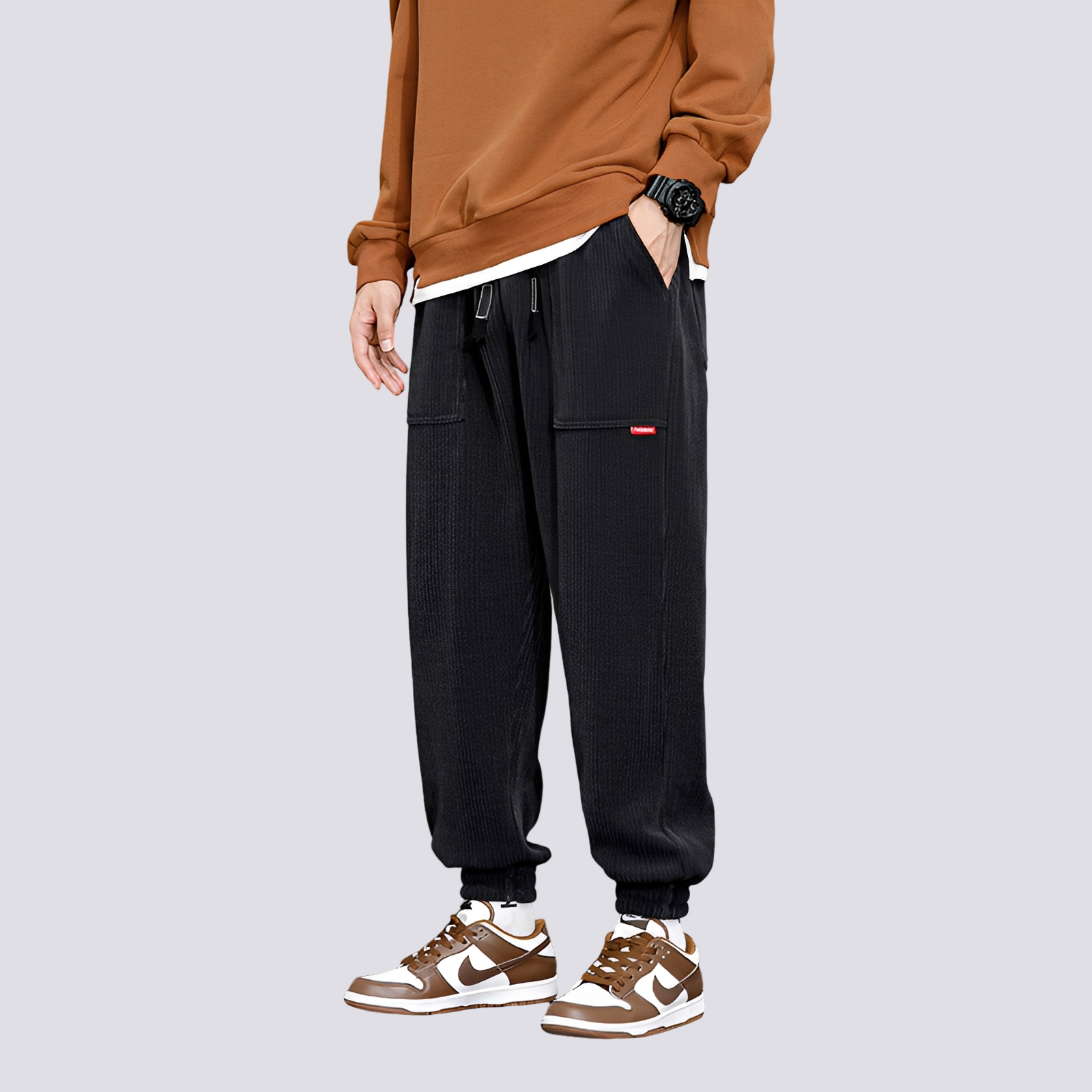 Benji - Komfortable Cord-Jogginghose für Herren
