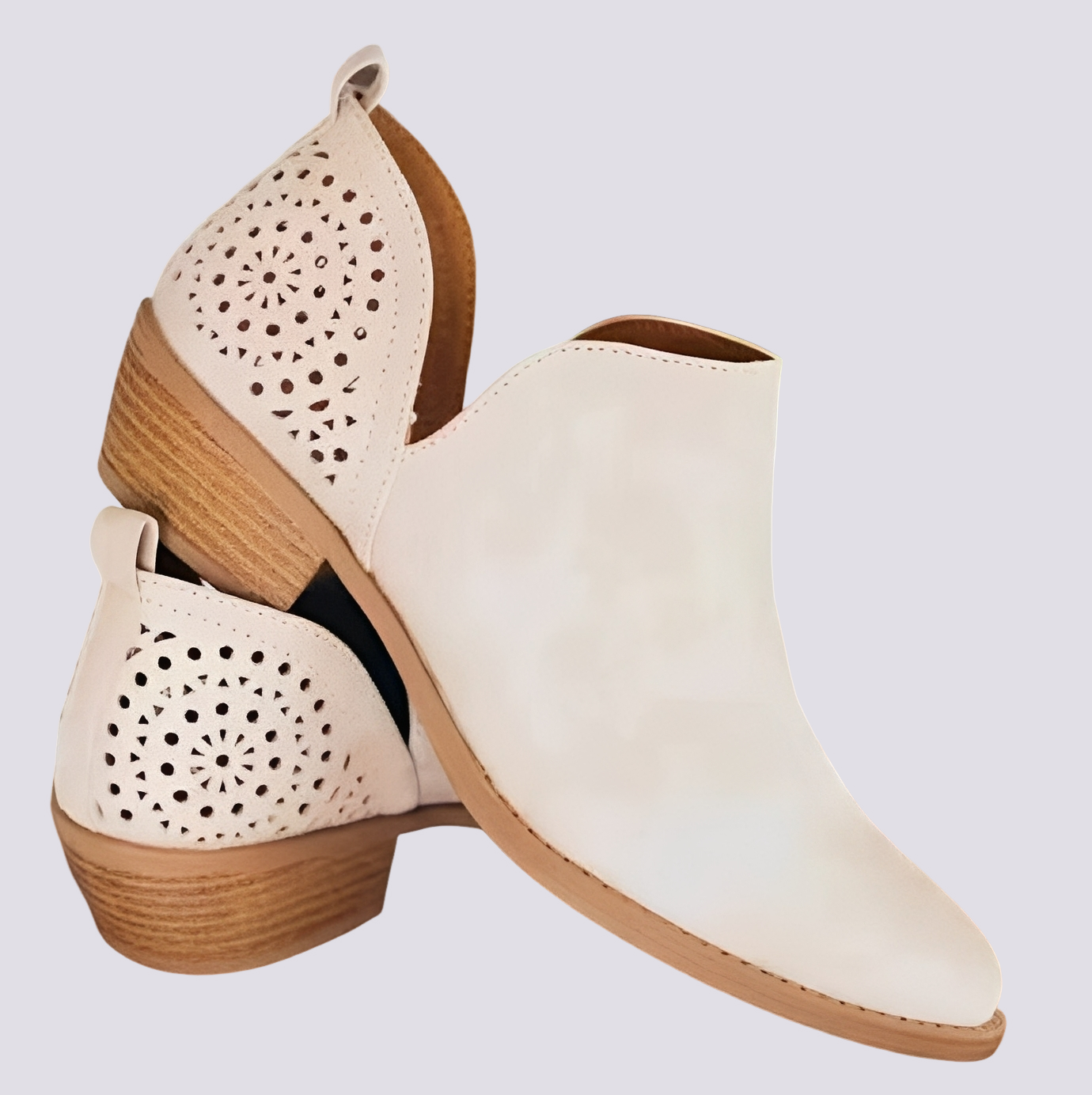 Megan - Elegante Retro-Lederschuhe für Damen