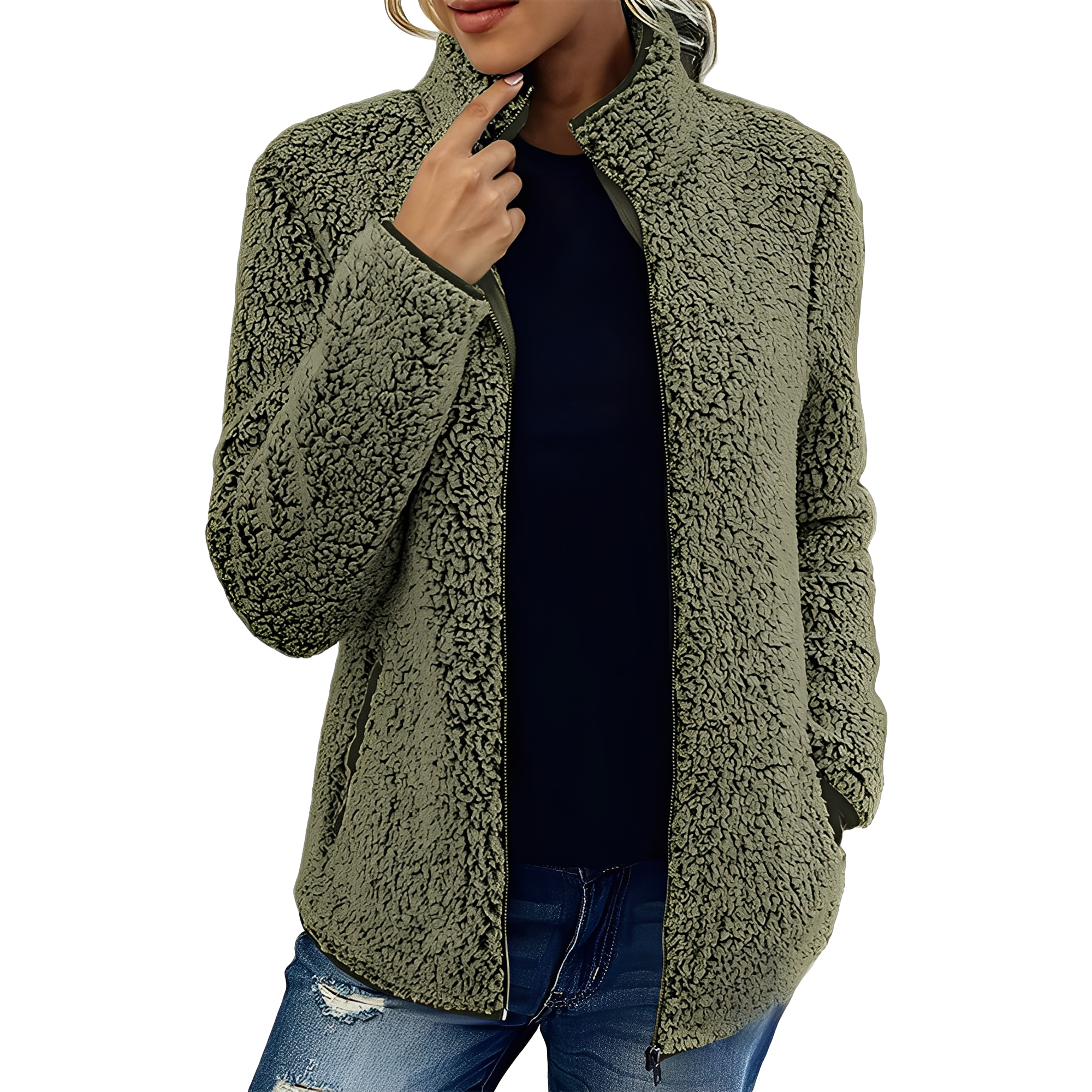 Larissa - Stilvolle und warme Damen-Fleecejacke
