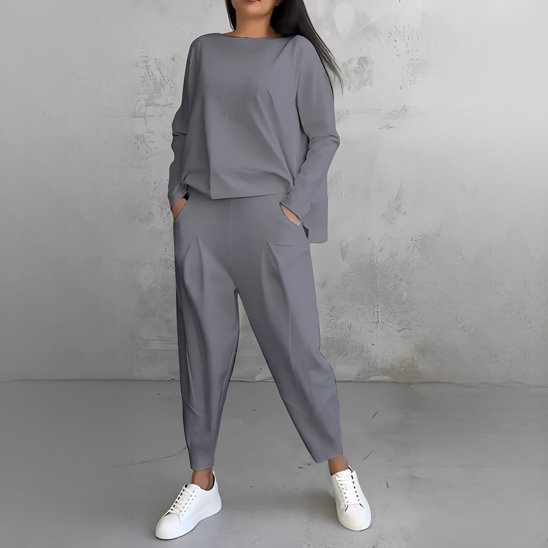 Lilian - Modisches Damen-Set aus Hemd und Hose