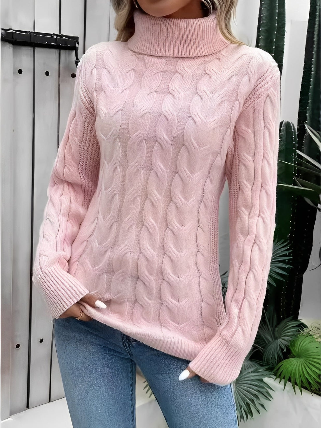 Vanessa - Schicker Damen-Rollkragenpullover