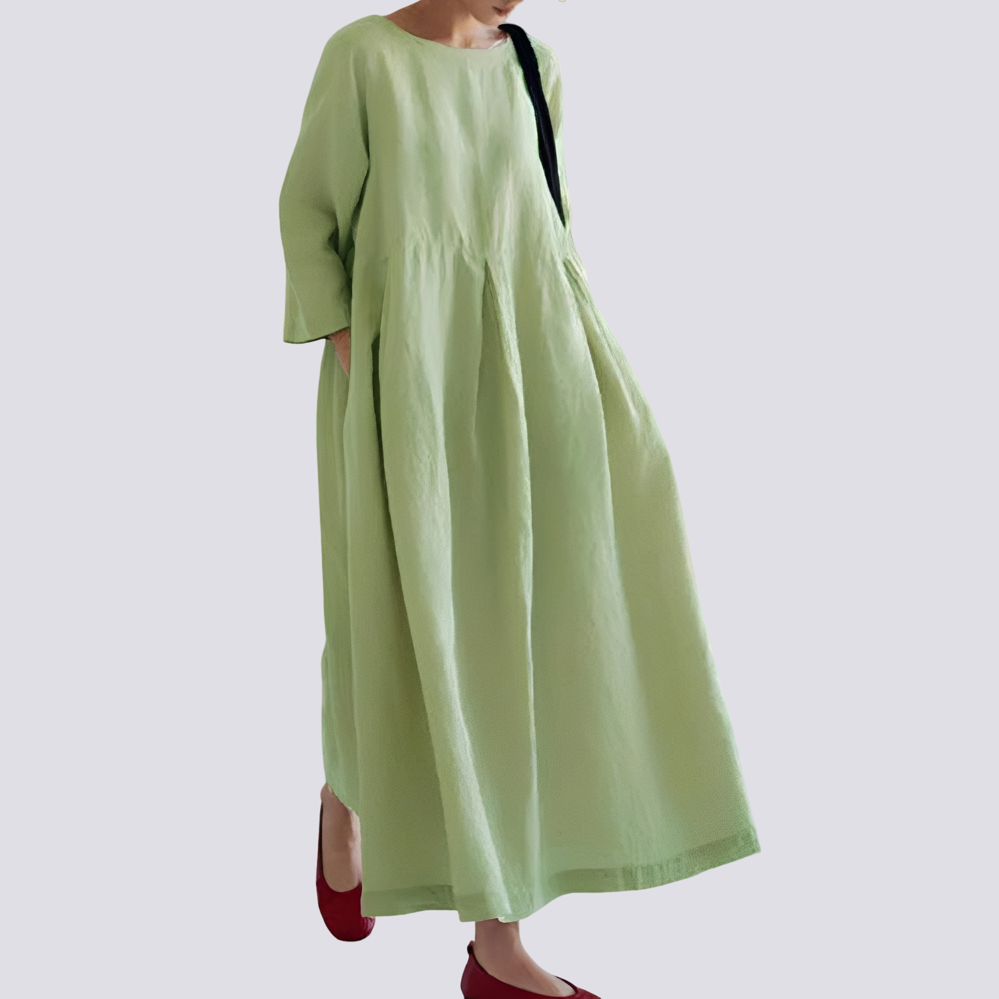Veronica - Lässiges Kleid mit Taschen für Damen