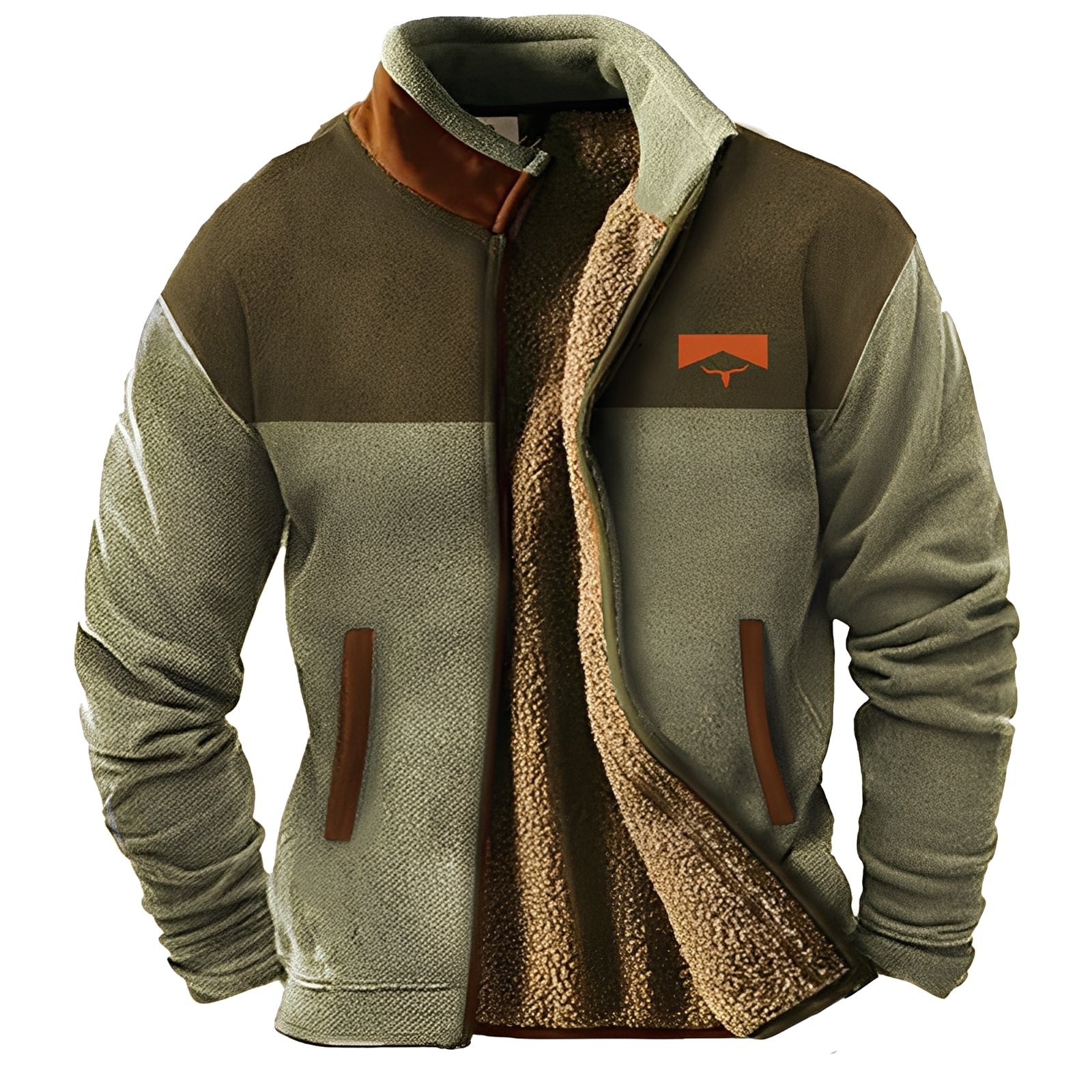 Aubert - Herren-Fleecejacke für Outdoor-Einsätze