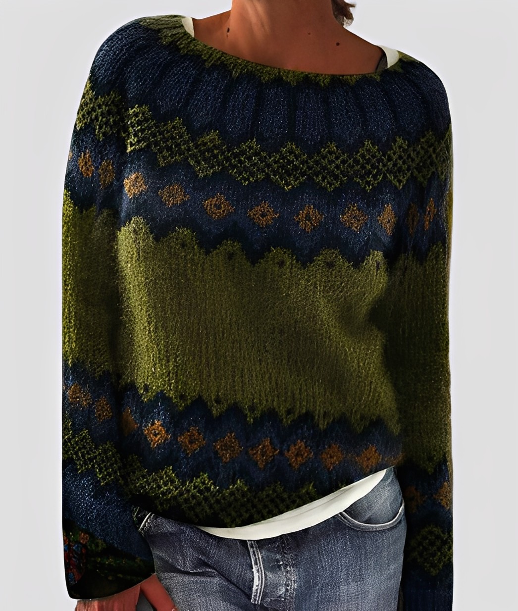 Christal – Damenpullover, elegant und locker geschnitten