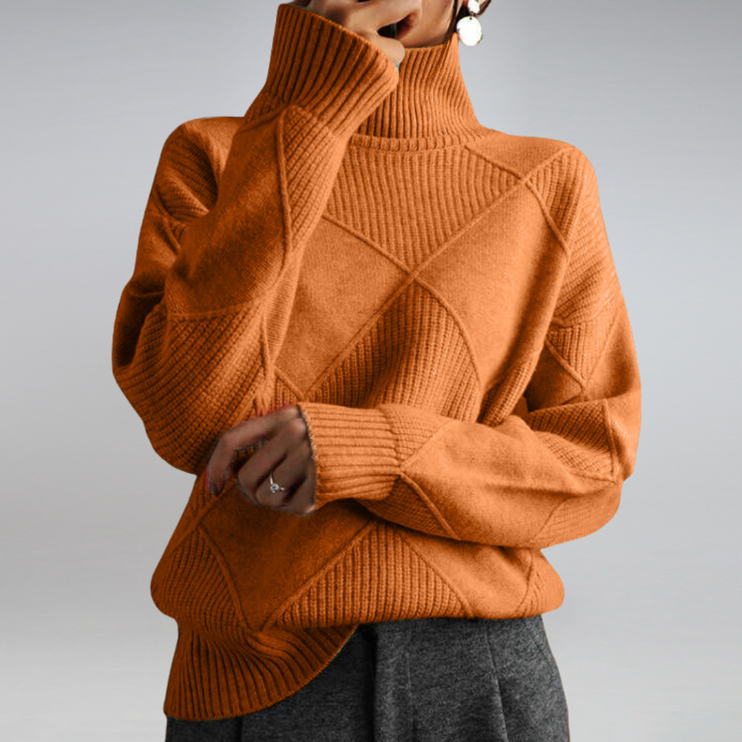 Camille – Damen-Rollkragenpullover