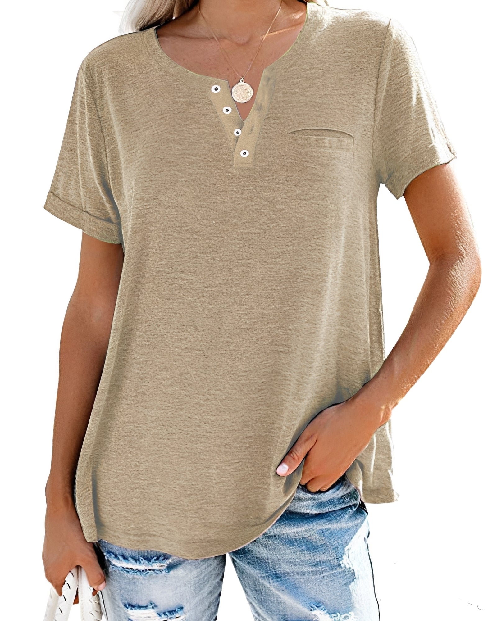 Alyssa - Weite und lässige Bluse für Damen