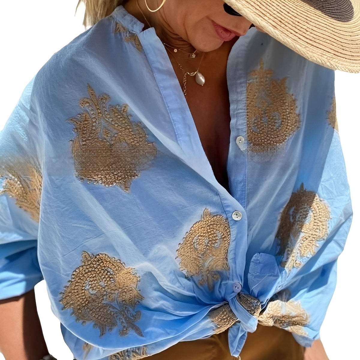 Erica - Bequeme und lässige Bluse für Damen