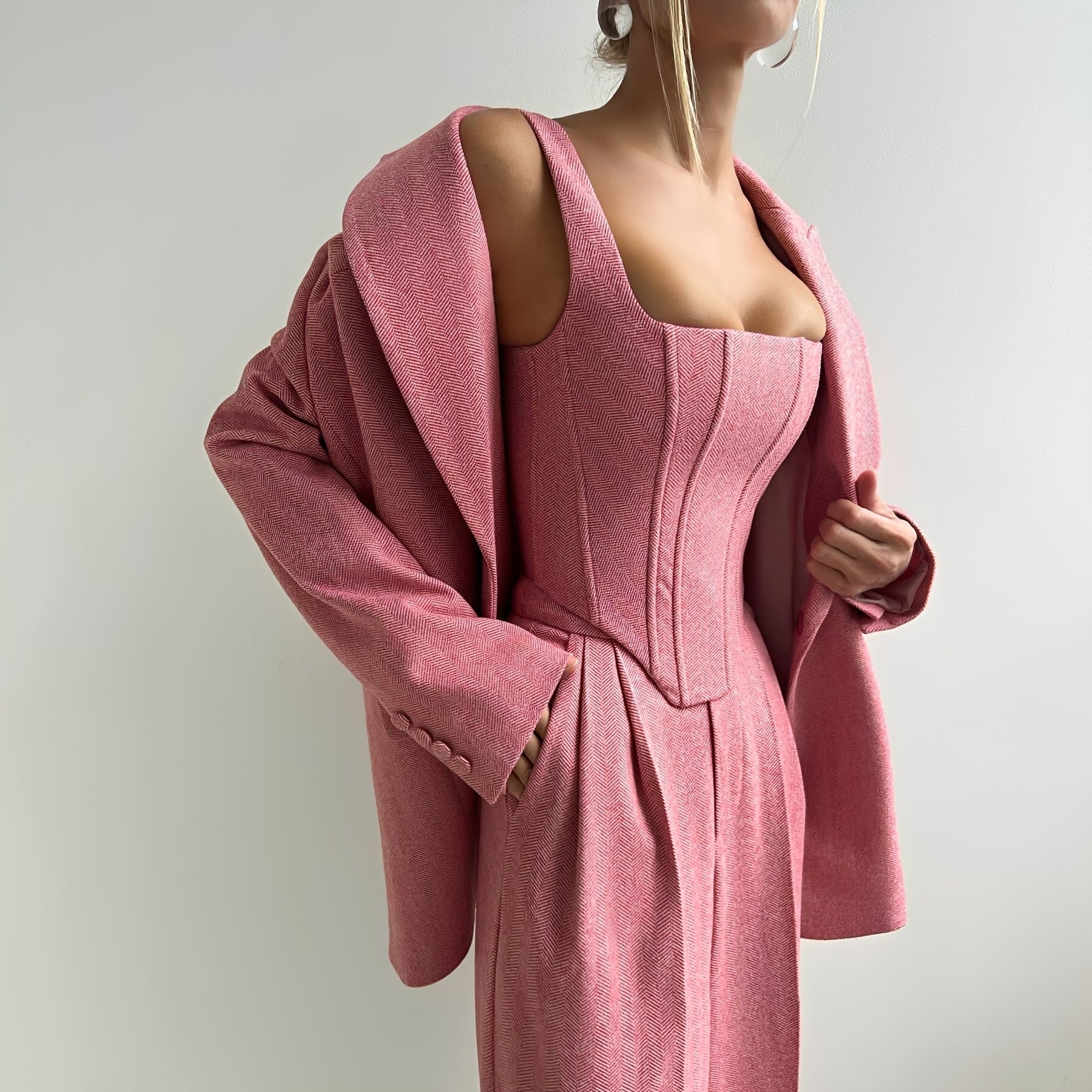Madeline - Elegantes dreiteiliges Blazer-Set für Frauen