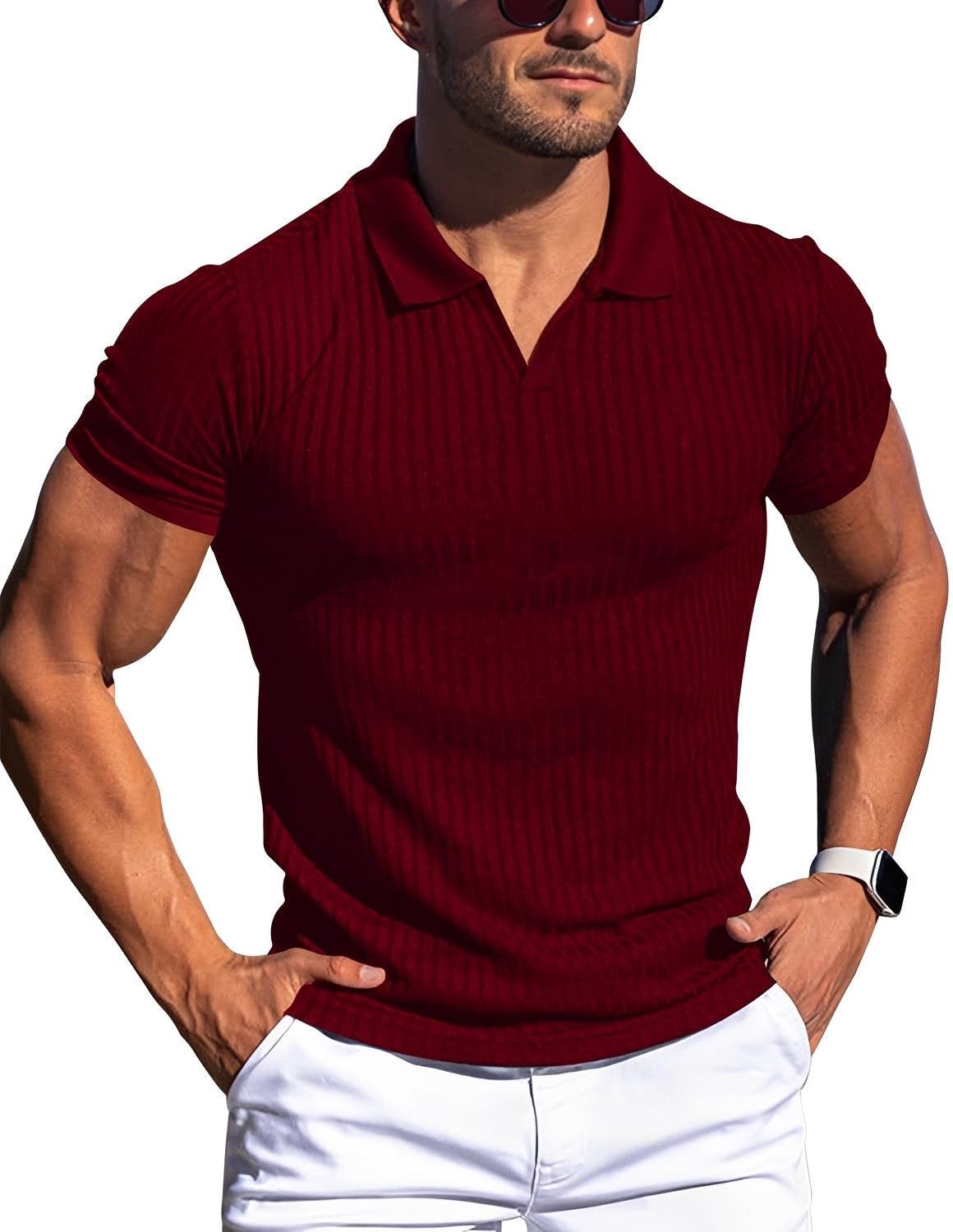 Zack - Angenehmes Slim-Fit-Poloshirt für Herren